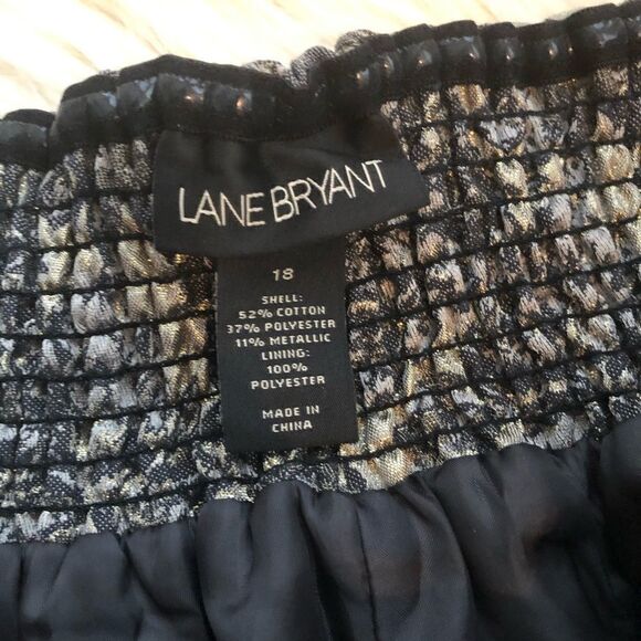 Lane Bryant jacquard dress tube top sz 18 - Picture 4 of 9